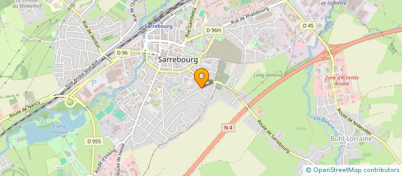 localisation de l'entreprise SCI METZEL  HESSE