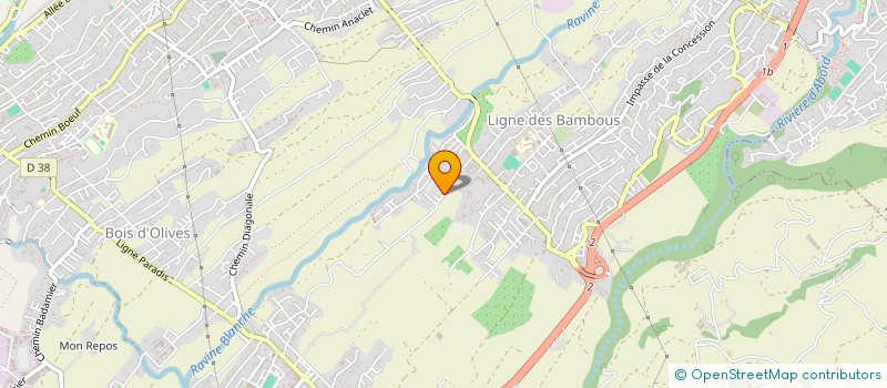localisation de l'entreprise SCI METZGER-BADAMIERS à SAINT-PIERRE