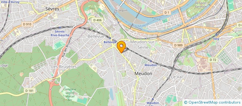 localisation de l'entreprise SCI MEUDON AVENIR  MEUDON