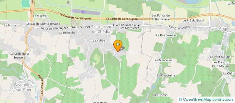 localisation de l'entreprise SCI MEUDON L'AVENIR  SAINT-JULIEN-DE-CHEDON