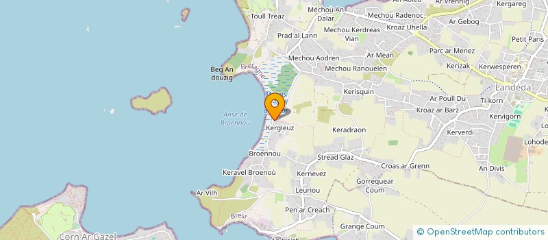 localisation de l'entreprise SCI MEUDON ST LIESNE  LANDEDA