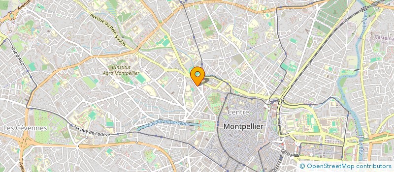 localisation de l'entreprise SCI MEUNIER à MONTPELLIER