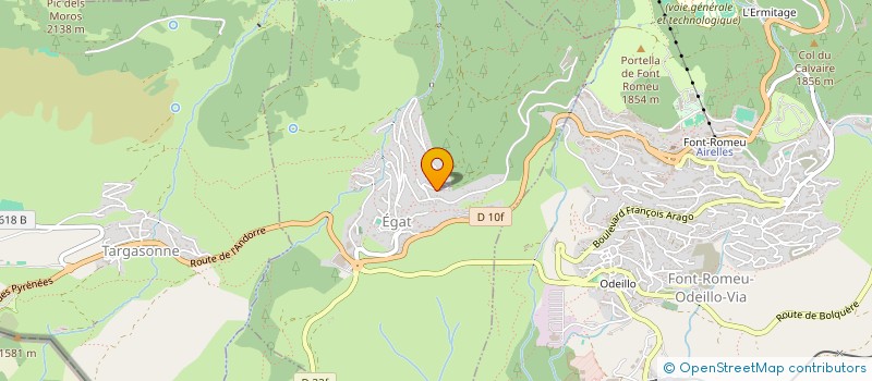 localisation de l'entreprise SCI MEUNIER  EGAT