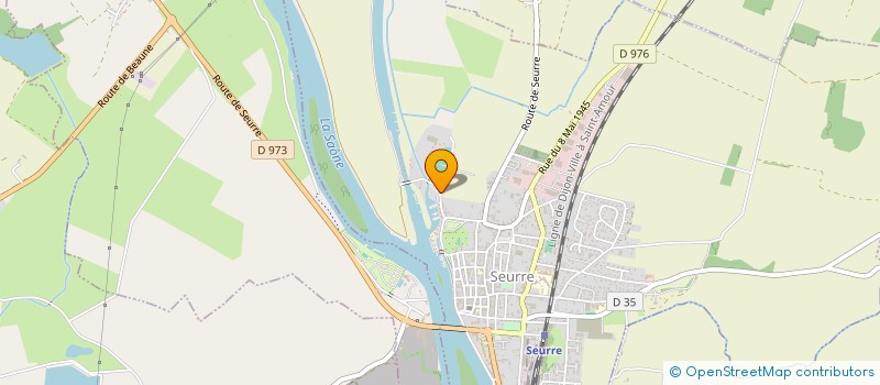 localisation de l'entreprise SCI MEUNIER FRERES  SEURRE