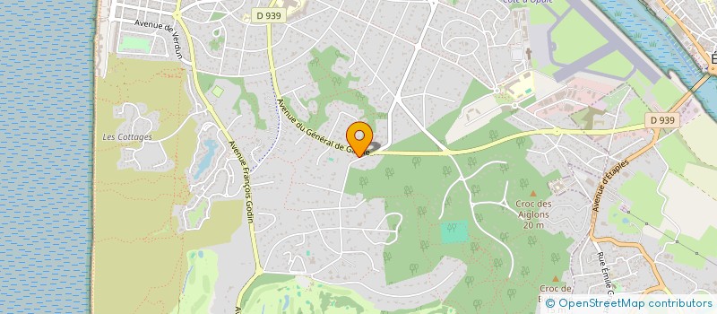 localisation de l'entreprise SCI MEUREIN à LE TOUQUET-PARIS-PLAGE