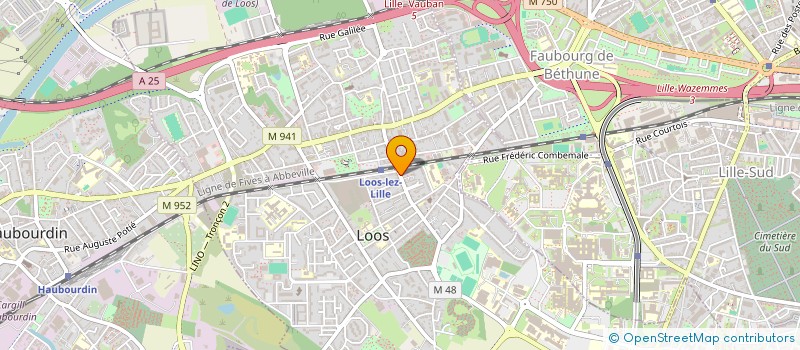 localisation de l'entreprise SCI MEURILLON VENANT  LOOS