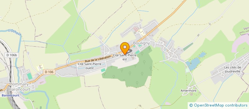 localisation de l'entreprise SCI MEUSE IMMO à BOULIGNY
