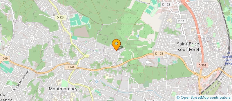 localisation de l'entreprise SCI MEV 7 à SAINT-BRICE-SOUS-FORET