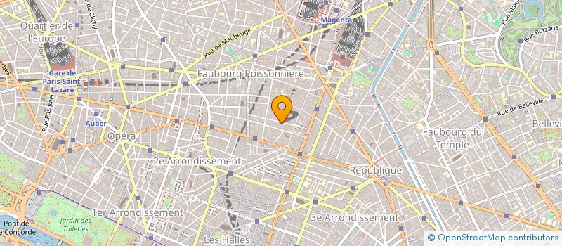 localisation de l'entreprise SCI MEV  PARIS