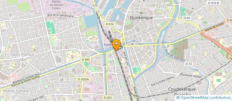 localisation de l'entreprise SCI MEVA à DUNKERQUE