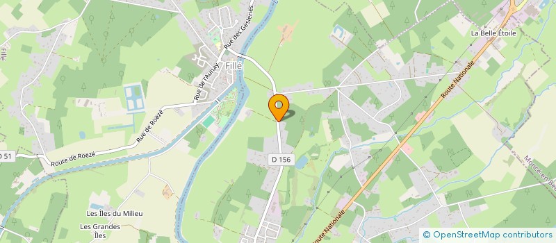 localisation de l'entreprise SCI MEVAJO  GUECELARD