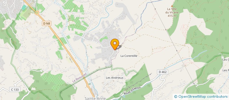 localisation de l'entreprise SCI MEVI  LE BEAUSSET