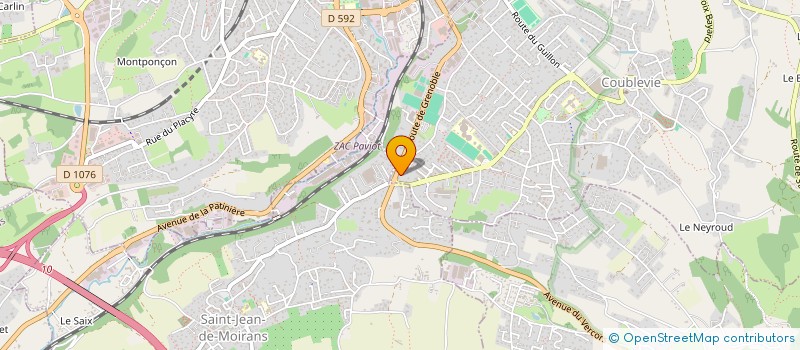 localisation de l'entreprise SCI MEVLANA  COUBLEVIE