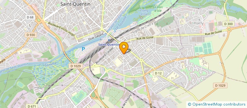 localisation de l'entreprise SCI MEVV LES ENFANTS à SAINT-QUENTIN
