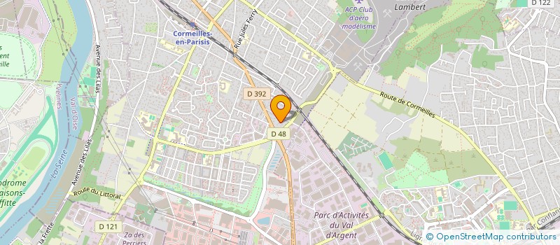 localisation de l'entreprise SCI MEWADYLLA  CORMEILLES-EN-PARISIS