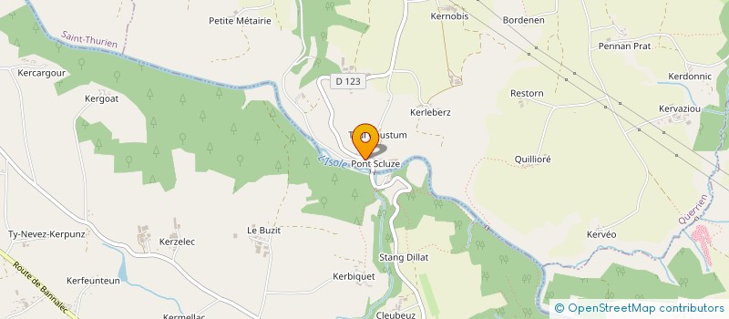 localisation de l'entreprise SCI MEY  QUERRIEN