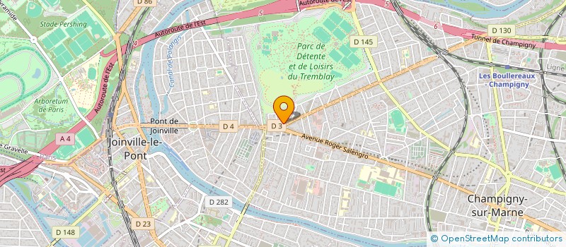 localisation de l'entreprise SCI MEYA  CHAMPIGNY-SUR-MARNE