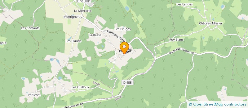 localisation de l'entreprise SCI MEYA à SANILHAC