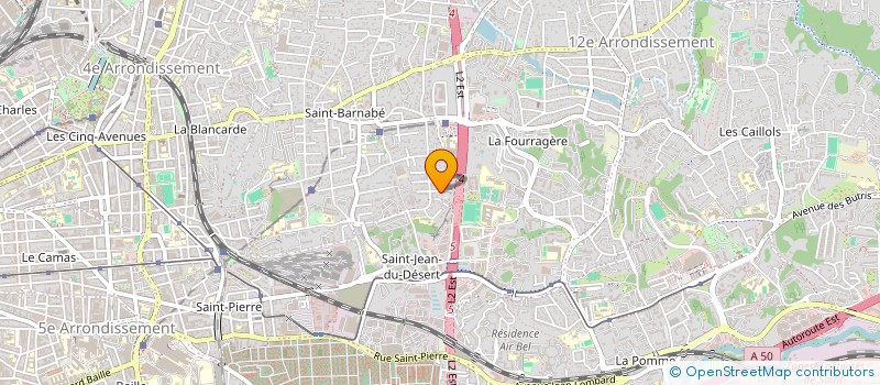 localisation de l'entreprise SCI MEYA à MARSEILLE