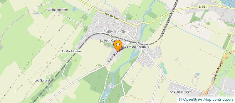 localisation de l'entreprise SCI MEYER à POILLY-LEZ-GIEN