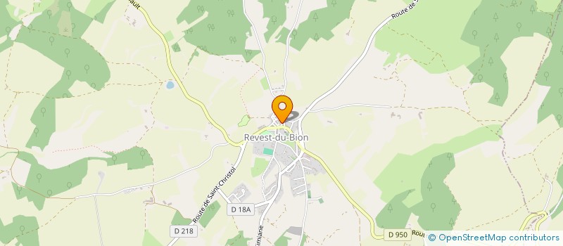 localisation de l'entreprise SCI MEYER  REVEST-DES-BROUSSES