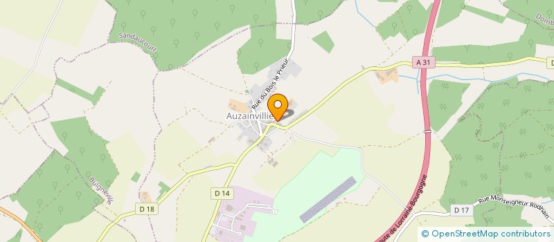 localisation de l'entreprise SCI MEYER  AUZAINVILLIERS