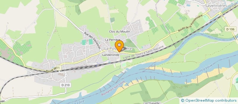 localisation de l'entreprise SCI MEYER BLANCHARD  LA POSSONNIERE