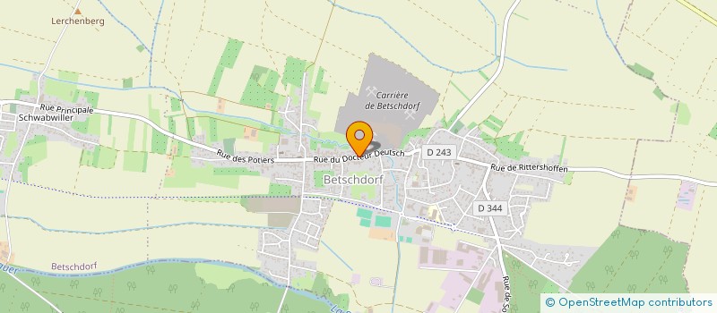 localisation de l'entreprise SCI MEYER & CLAUSS IMMOBILIER  BETSCHDORF