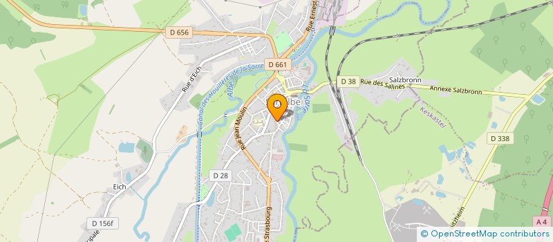 localisation de l'entreprise SCI MEYER ETTWILLER à SARRALBE