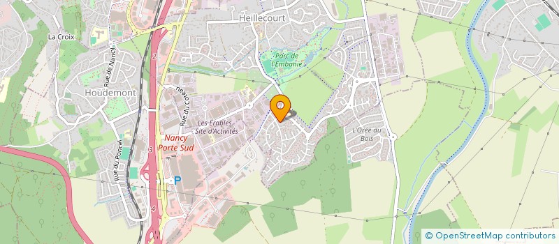 localisation de l'entreprise SCI MEYER FAMILY  HEILLECOURT