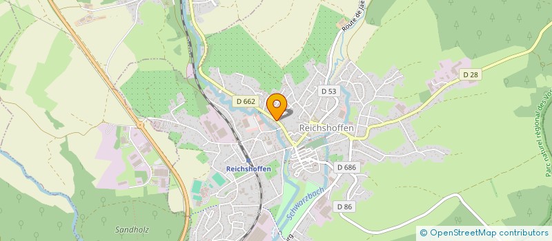 localisation de l'entreprise SCI MEYER IMMO  REICHSHOFFEN