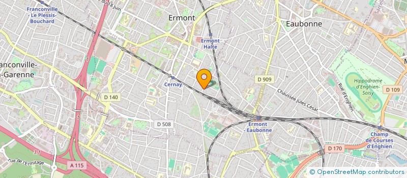 localisation de l'entreprise SCI MEYER IMMO à ENGHIEN-LES-BAINS