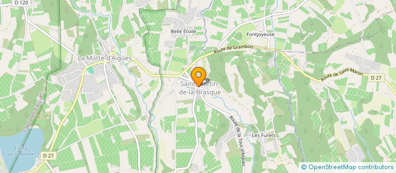 localisation de l'entreprise SCI MEYER VINCENT  SAINT-MARTIN-DE-LA-BRASQUE