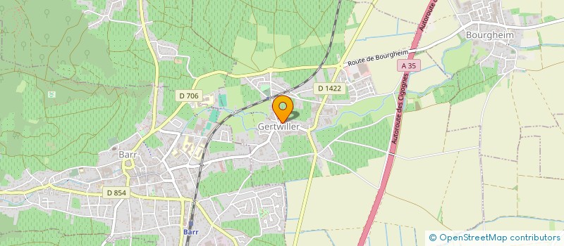 localisation de l'entreprise SCI MEYERHOF  GERTWILLER