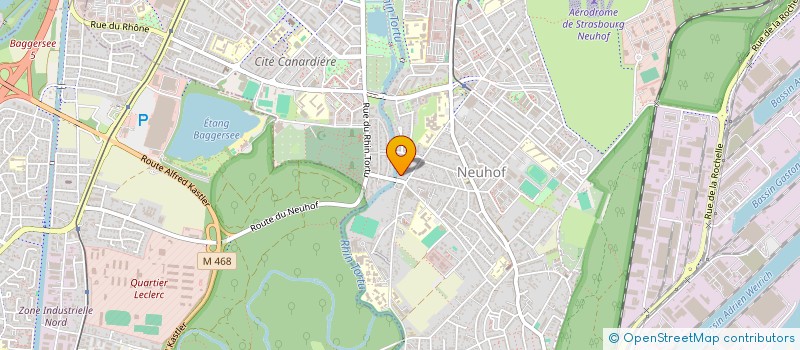 localisation de l'entreprise SCI MEYERS & ASSOCIEE  STRASBOURG