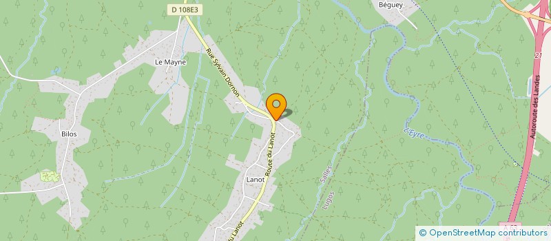 localisation de l'entreprise SCI MEYLINE  SALLES