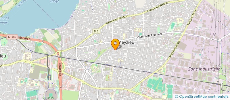 localisation de l'entreprise SCI MEYLIXEL  MEYZIEU