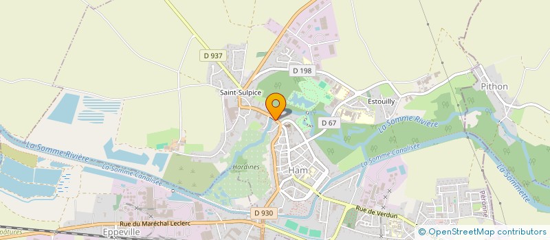 localisation de l'entreprise SCI MEYMATH à HAM