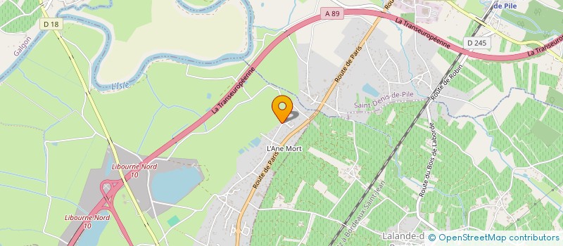 localisation de l'entreprise SCI MEYNARD PALLARO  LES BILLAUX