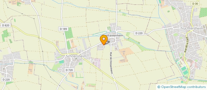 localisation de l'entreprise SCI MEYNEST  SCHNERSHEIM