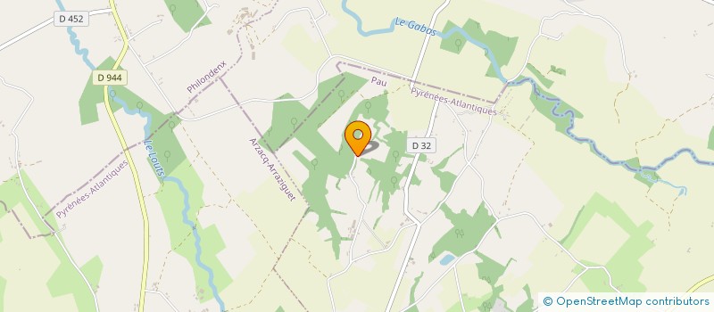 localisation de l'entreprise SCI MEYNIER  POURSIUGUES-BOUCOUE