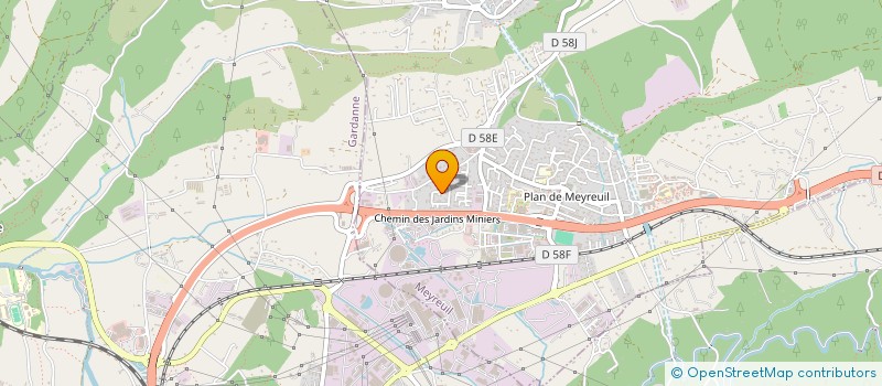 localisation de l'entreprise SCI MEYREUIL FABRIGOULE  MEYREUIL