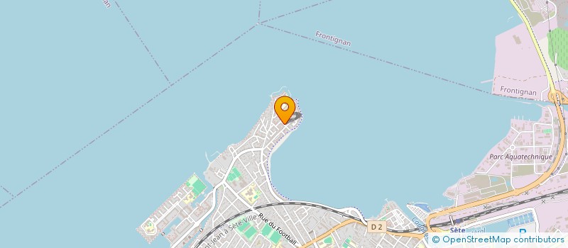 localisation de l'entreprise SCI MEYVIN  SETE