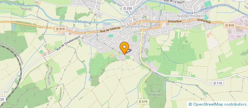 localisation de l'entreprise SCI MEZAIR  VAL-DE-MODER