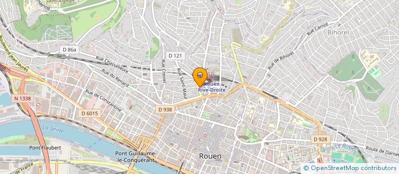 localisation de l'entreprise SCI MEZDAD INVEST à ROUEN