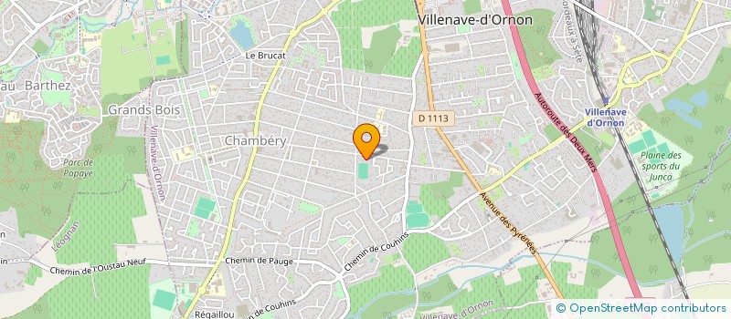 localisation de l'entreprise SCI MEZEL à VILLENAVE-D'ORNON