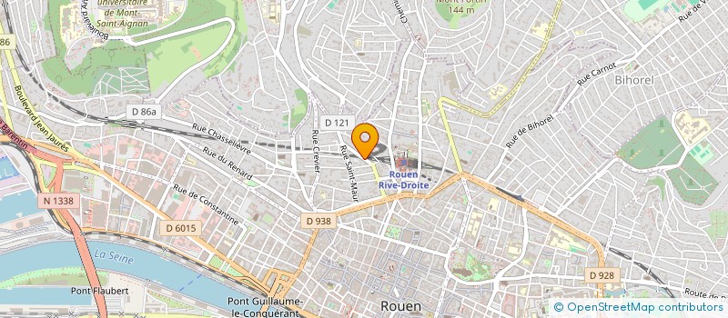 localisation de l'entreprise SCI MEZERVILLE  ROUEN