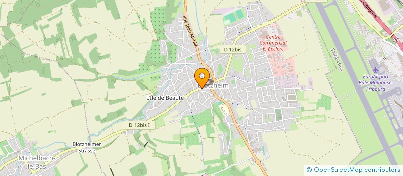 localisation de l'entreprise SCI MEZZAROBBA-LITZLER  BLOTZHEIM