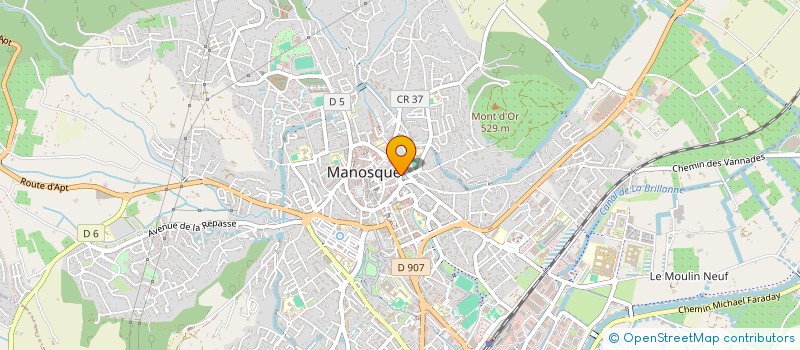 localisation de l'entreprise SCI MEZZASALMA à MANOSQUE