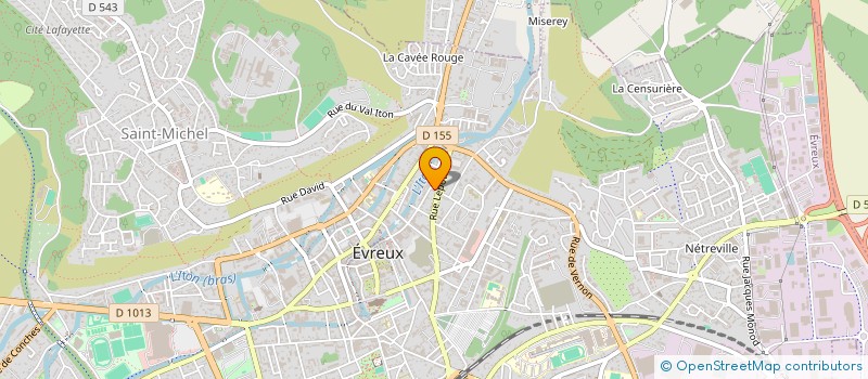 localisation de l'entreprise SCI MF 27 KAYA  EVREUX